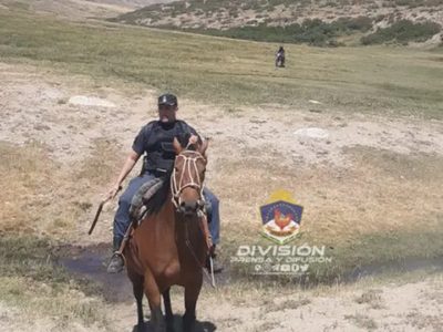 La Policía recorrió 58 kilómetros a caballo para secuestrar armas y municiones en Andacollo