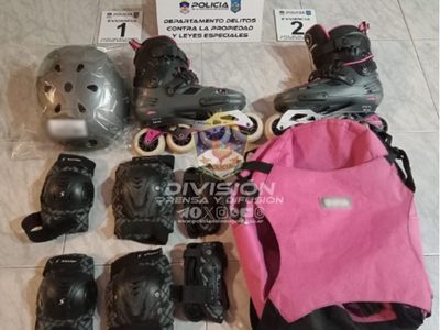 Descubrió que vendían por Facebook los rollers que le robaron del baúl del auto