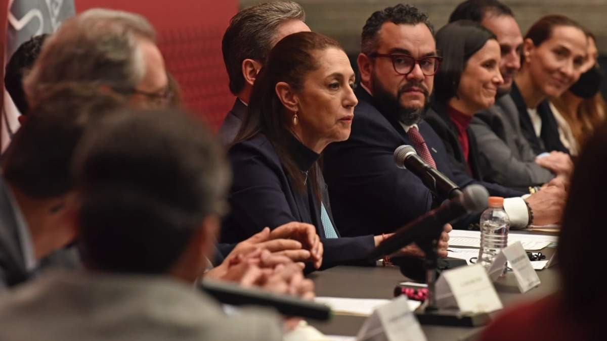 Claudia Sheinbaum en la Asamblea General del Consejo Económico, Social y Ambiental de la CDMX