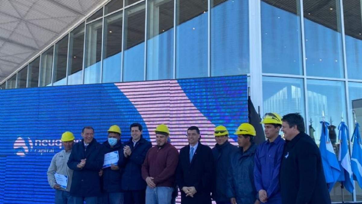 Con el ministro de Wado De Pedro quedó inaugurado El Cisne. Fuente: (Facebook)