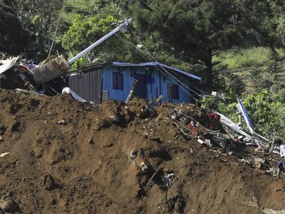 Sube a 22 la cifra de muertos por deslizamiento de tierra en Colombia y hay 8 desaparecidos
