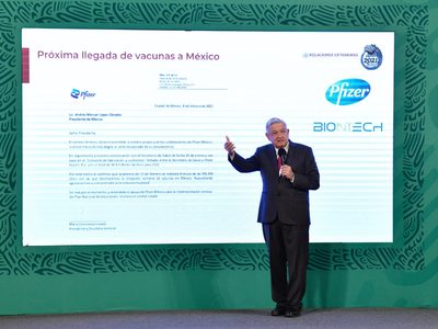 El domingo llegarán un millón de dosis de AstraZeneca para aplicación inmediata: AMLO