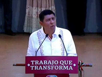 Presentó Salomón Jara su Primer informe de gobierno
