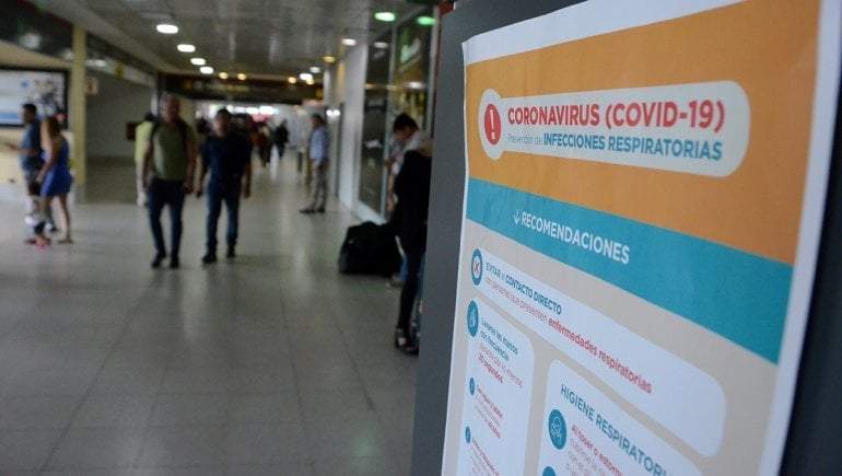 Casos de coronavirus en Neuquén. Fuente: (Twitter)