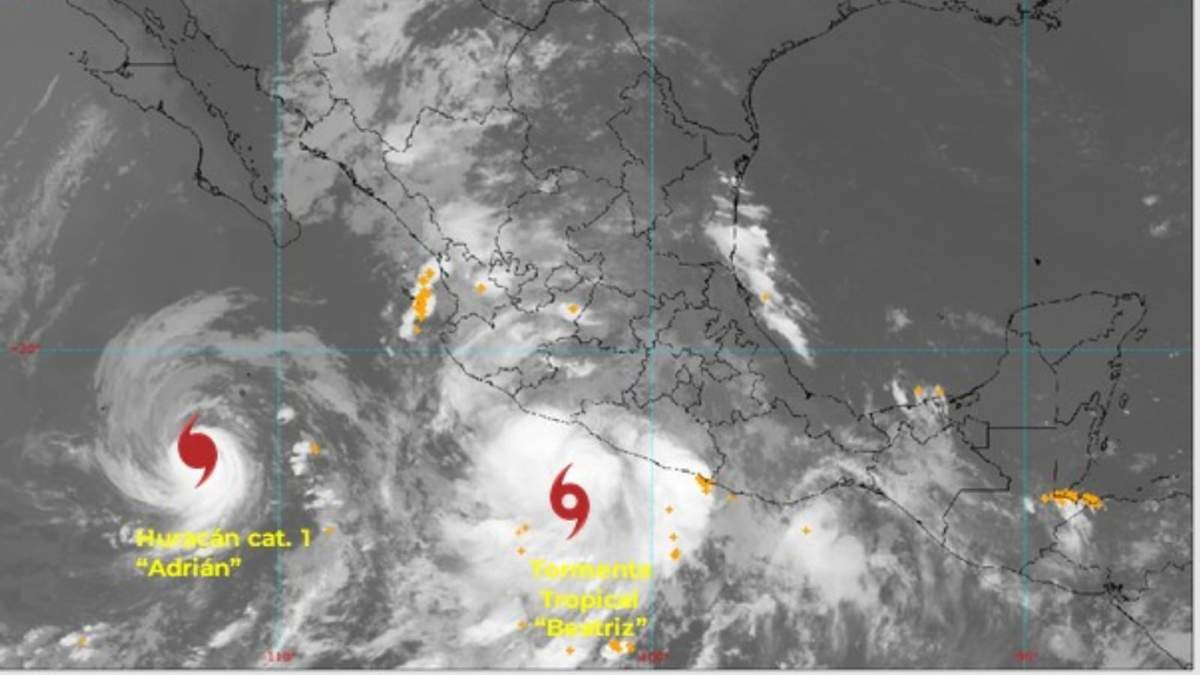 Huracanes en México