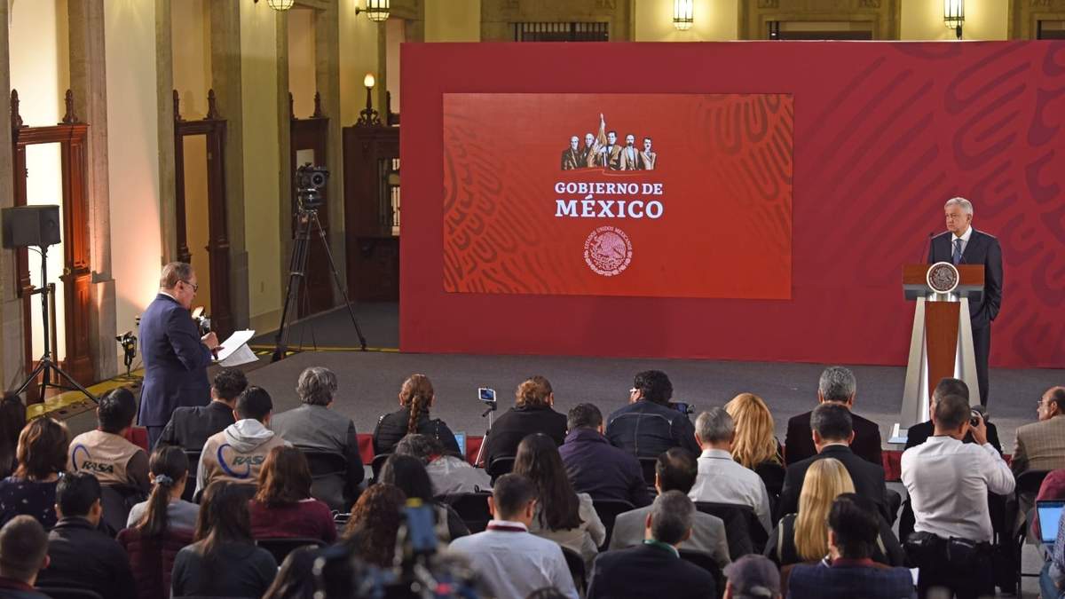 Ricardo Rocha en la conferencia mañanera de López Obrador