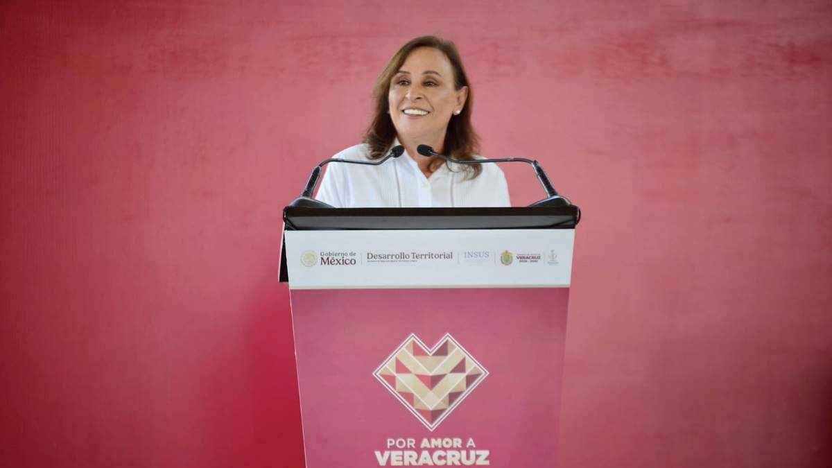 La gobernadora de Veracruz, Rocío Nahle