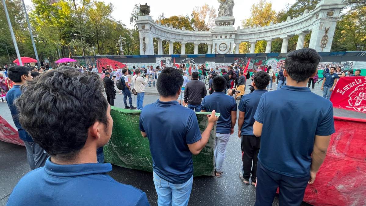 En el Hemiciclo a Juárez