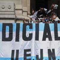 Los trabajadores judiciales anunciaron un paro nacional para la próxima semana