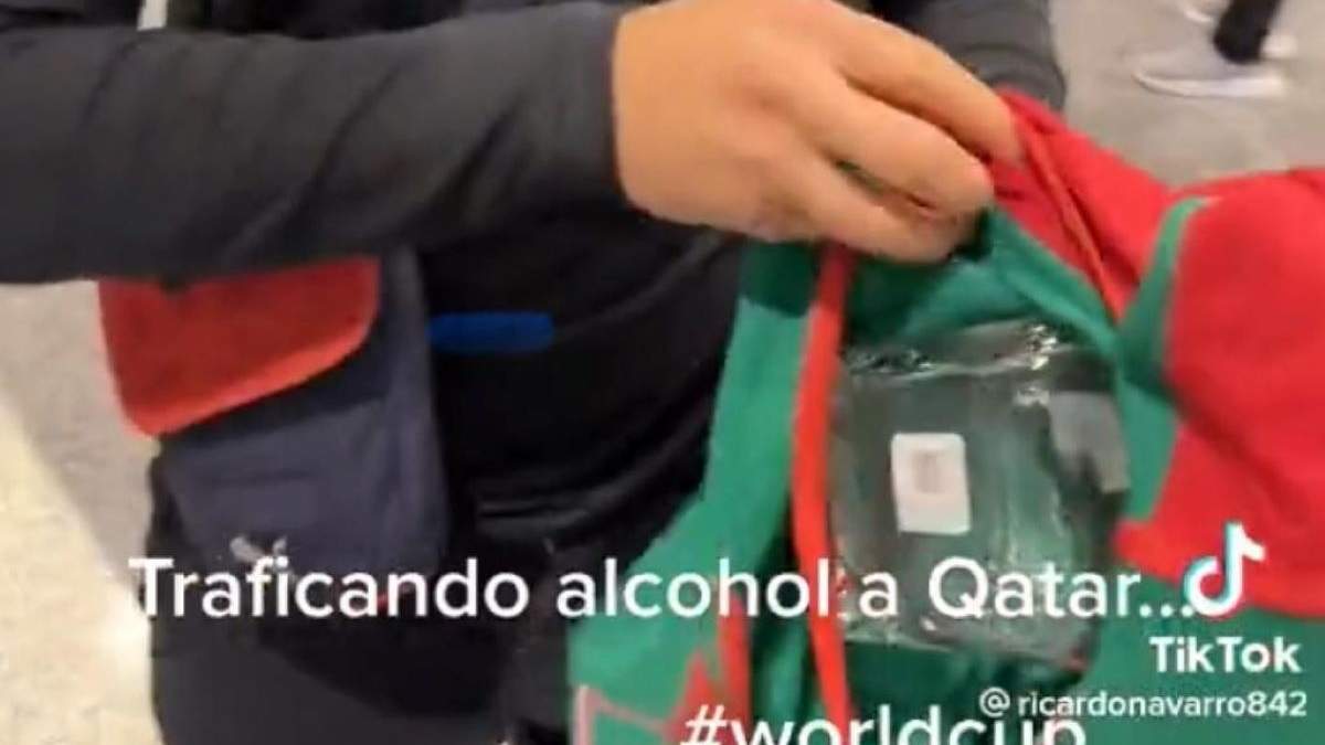Un mexicano supuestamente trafica alcohol a Qatar