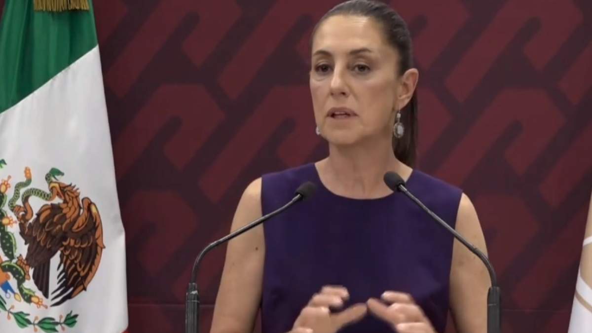 Claudia Sheinbaum en conferencia de prensa
