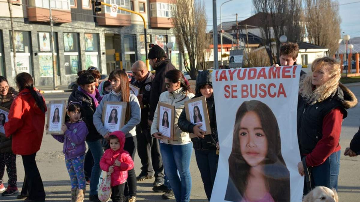 Marcha a 13 años de la desaparición de Sofía Herrera. Fuente: (Twitter)