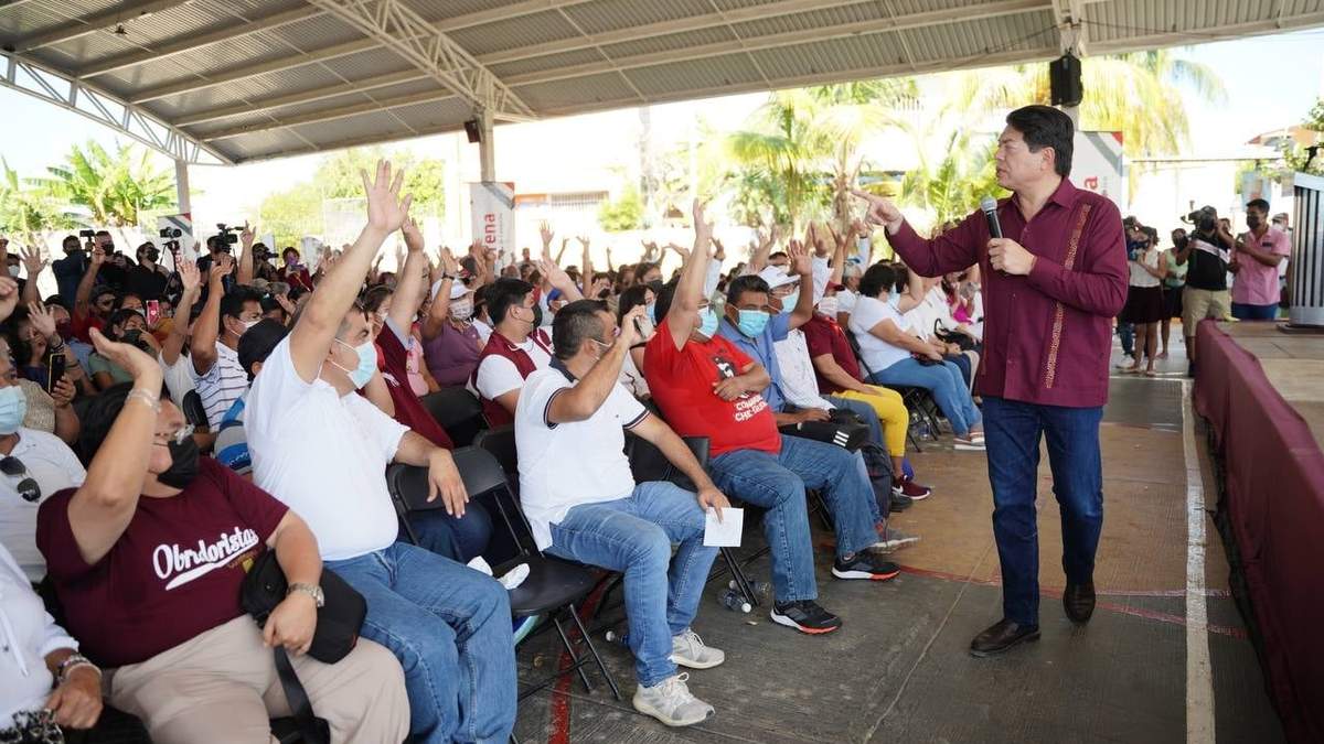El dirigente nacional de Morena