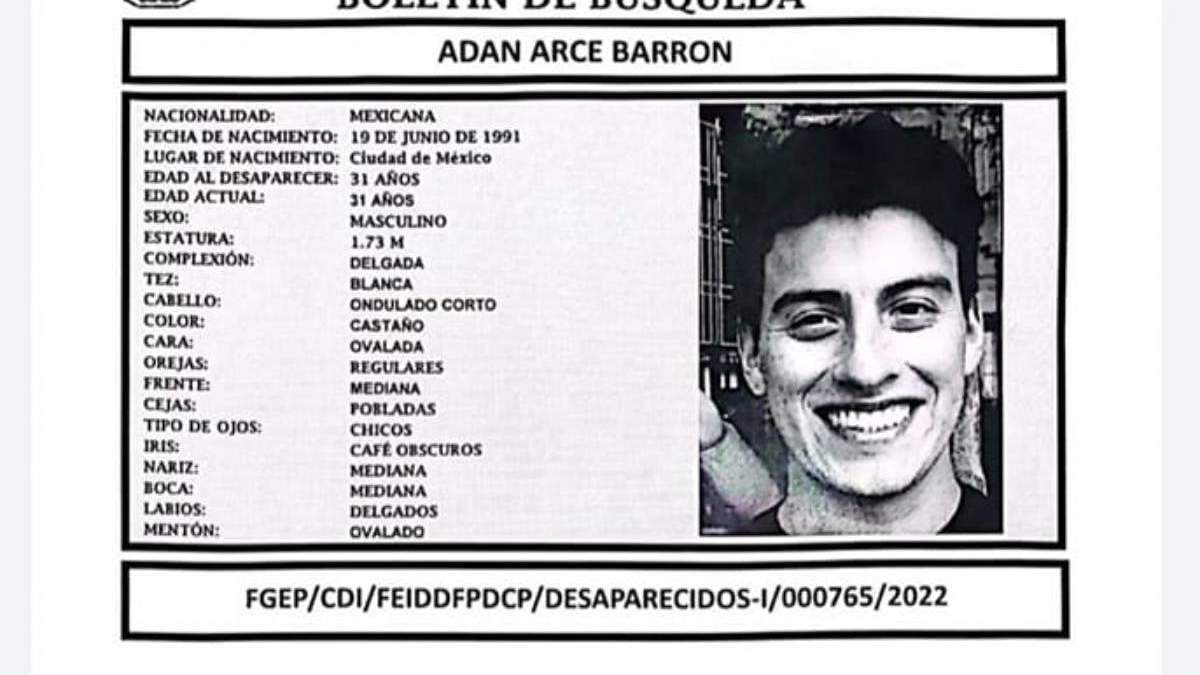 Adán salió con rumbo a un Oxxo y ya no regresó a su casa