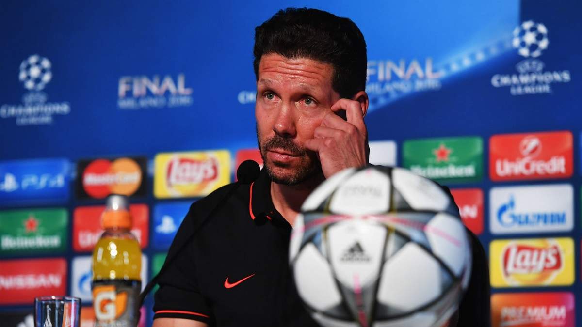 Diego Simeone. Fuente: (Twitter).