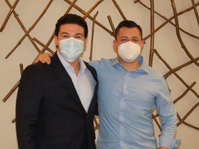 Luis Donaldo Colosio y Samuel García denuncian a priistas por hostigar a electores en su nombre