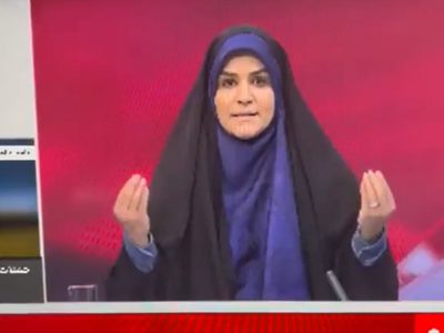 Israel bombardeó la TV estatal de Irán en plena transmisión