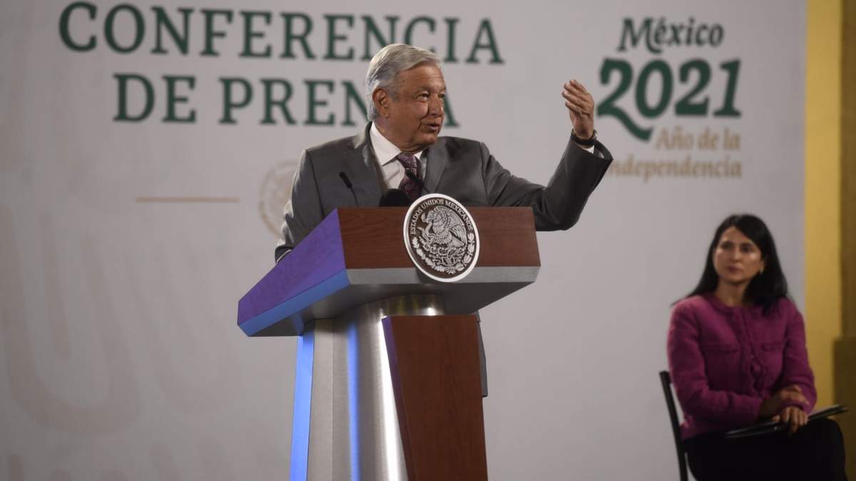 El presidente López Obrador