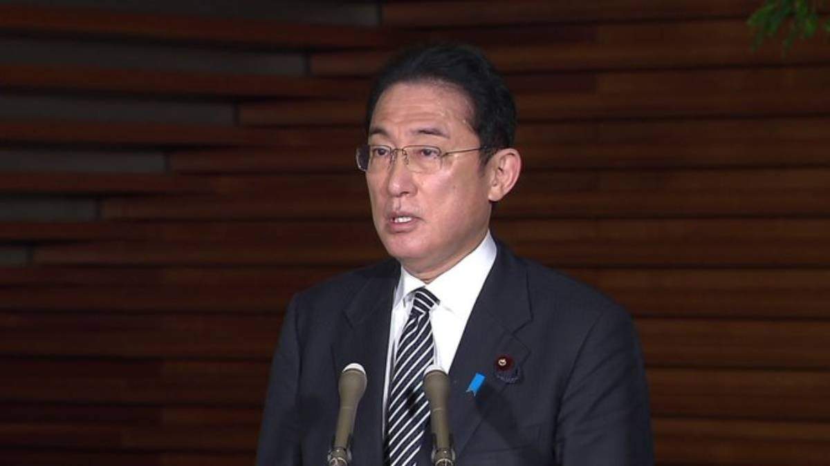 El primer ministro de Japón, Fumio Kishida, se dijo sorprendido con el anuncio