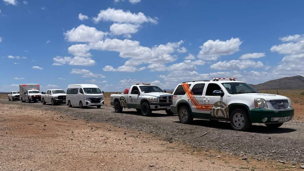 Elementos de Protección Civil de Sonora