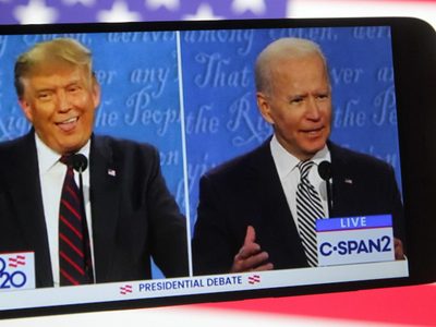 Trump se rehúsa a participar en un debate virtual, pese a tener coronavirus