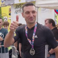 Una nueva medalla para la colección: Lionel Scaloni volvió a mejorar su marca en ciclismo