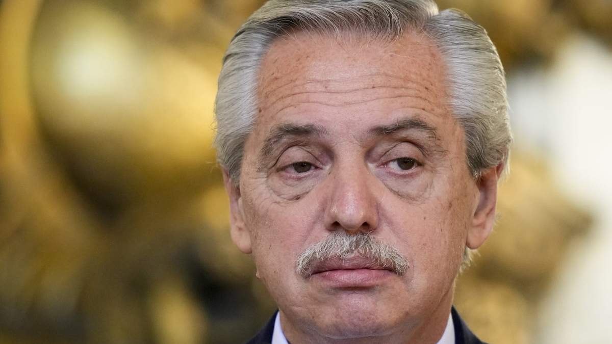 El presidente de Argentina, Alberto Fernández