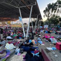 Migrantes en Chiapas mantienen la esperanza pese a las amenazas de deportaciones masivas