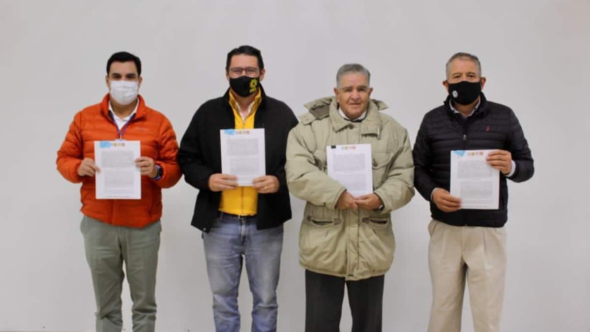 PRI, PAN, PRD y el Partido Conciencia Popular se aliaron