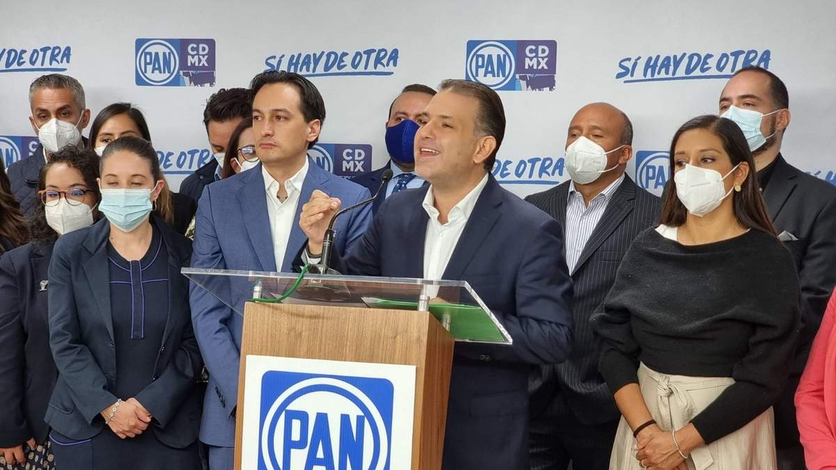 Conferencia del PAN en la CDMX y del Grupo Parlamentario