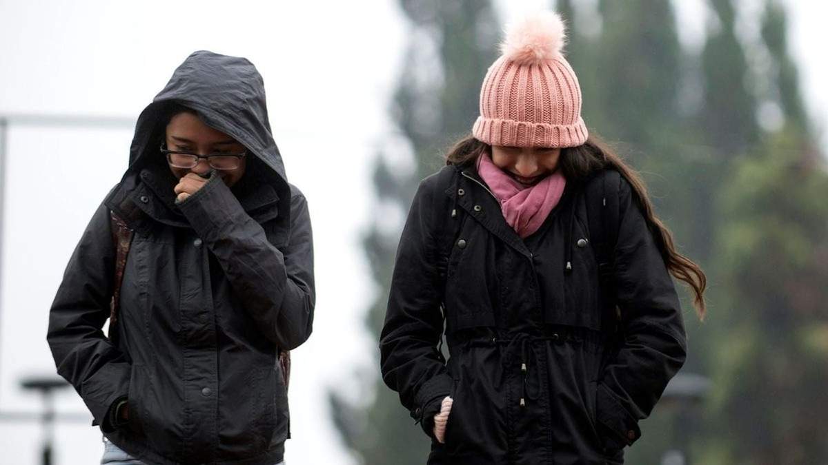 El frio, protagonista del clima del viernes. Fuente: (X)