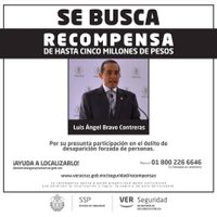 Por desapariciones forzadas, ordenan detención de exfiscal de Javier Duarte; ofrecen 5 mdp de pesos por su captura