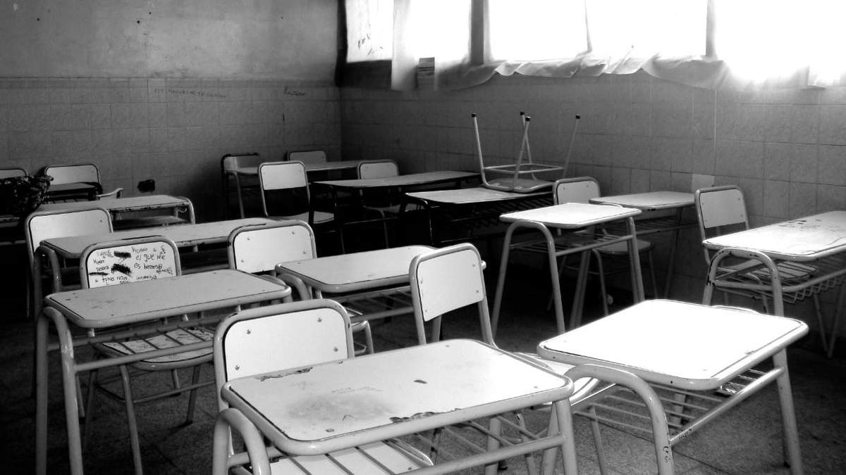 Escuelas cerradas. Fuente: (Twitter)