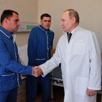 Putin visita por primera vez a militares heridos en la guerra de Ucrania