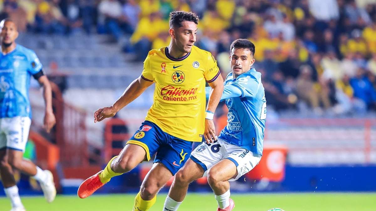 El partido entre América y Pachuca