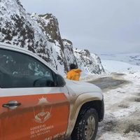 Vialidad provincial solicitó mayor precaución al circular por rutas de ripio en la zona cordillerana
