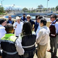 Gobernador Durazo arranca programa de saneamiento de agua en Nogales para garantizar abasto