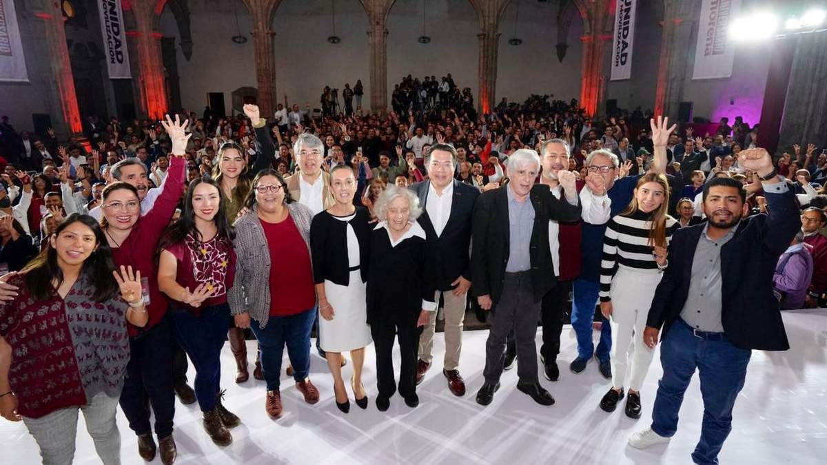 Evento para conmemorar 12 años de la formación de Morena