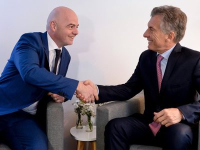 Mauricio Macri se reunió con Gianni Infantino para charlar acerca de los proyectos de FIFA