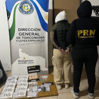 Durísimo golpe a una banda narco de Roca: le secuestraron 10 kilos de cocaína