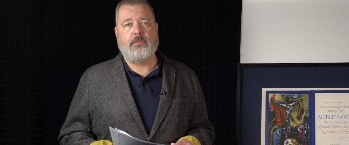 El Premio Nobel de la Paz que el periodista ruso Dmitry Muratov