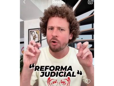 Luisito Comunica entra al debate de la reforma judicial: “Youtubers podríamos aplicar para jueces”