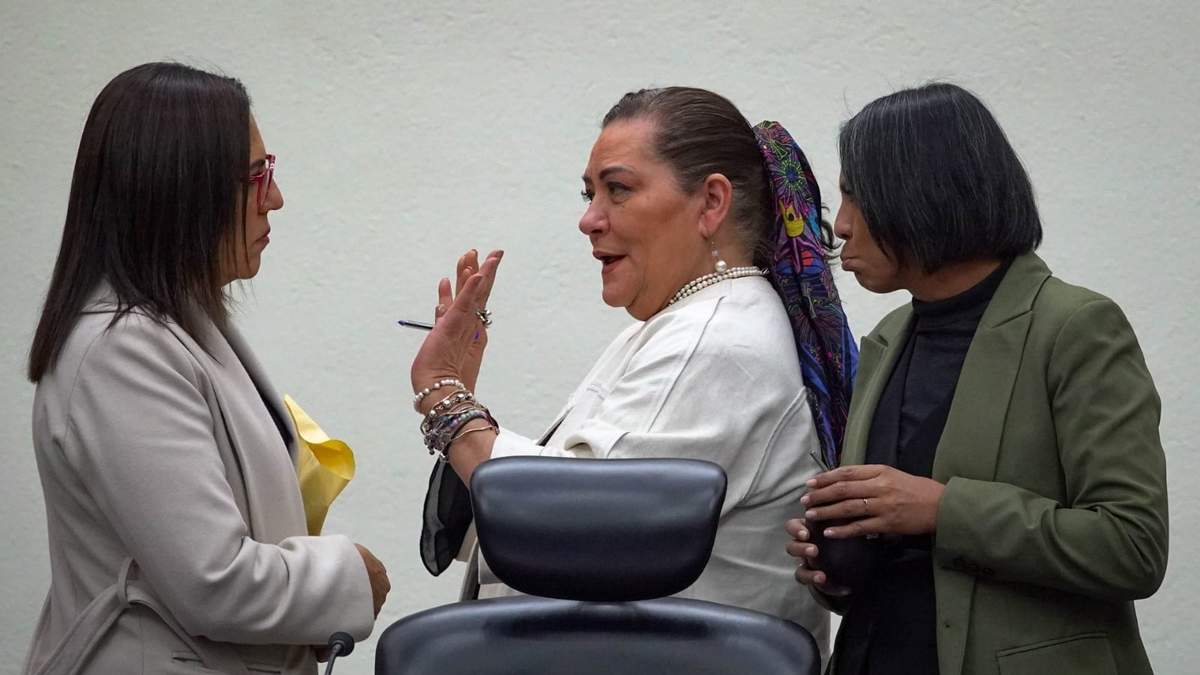 Los consejeros electorales Claudia Zavala, Guadalupe Taddei y Norma de la Cruz