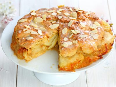 Sin harina y superfácil: receta de la mejor torta invertida de manzanas
