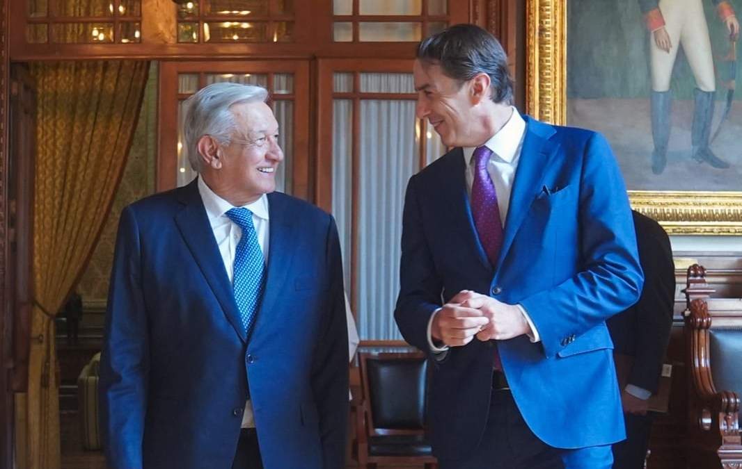 El presidente con Amos J. Hochstein