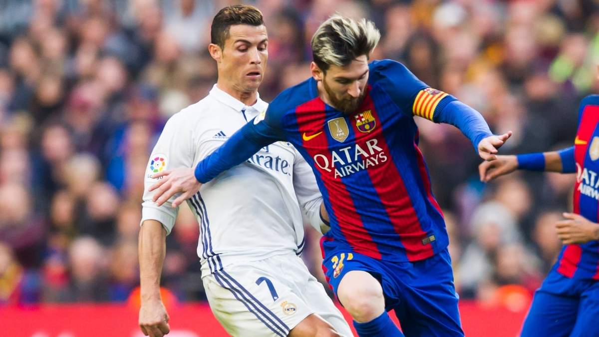 Cristiano Ronaldo y Lionel Messi. Fuente: (Twitter)