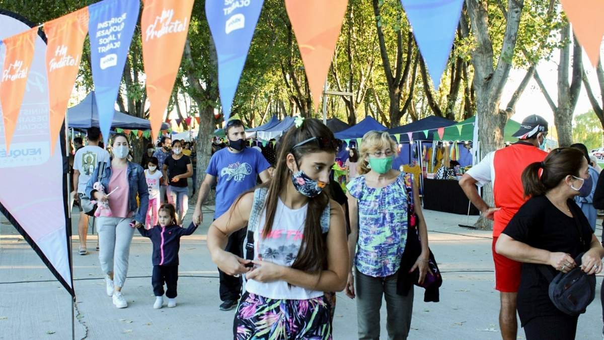 Feria sustentable de Neuquén. Fuente: (Twitter)