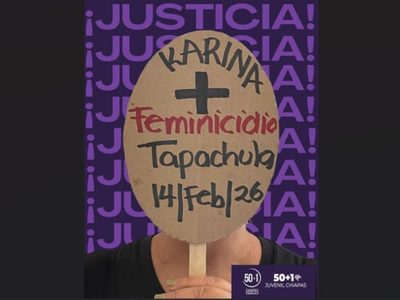 Exigen justicia por Karina, joven asesinada por su novio el 14 de febrero
