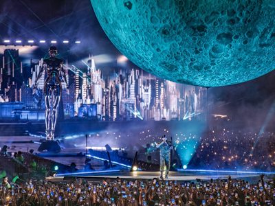 The Weeknd bajó la Luna para México en su “After hours til dawn tour”