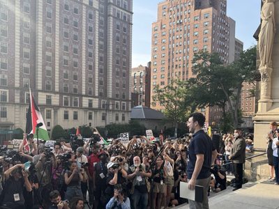 Protestas en Estados Unidos contra los ataques a Irán